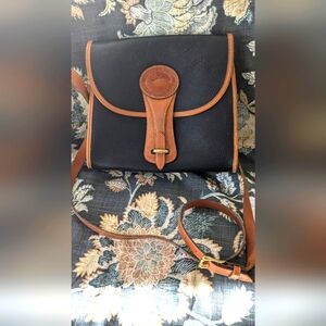 Vintage, Classic D&B Essex Leather Crossbody Bag